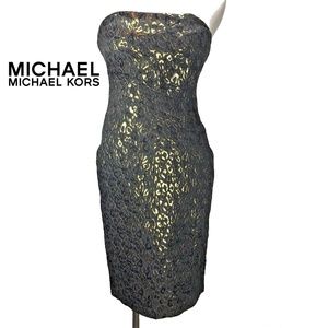 Michael Kors LEOPARD PRINT SLEEVELESS DRESS